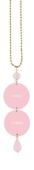 Collana Farfalla Rosa - Lebole Maison